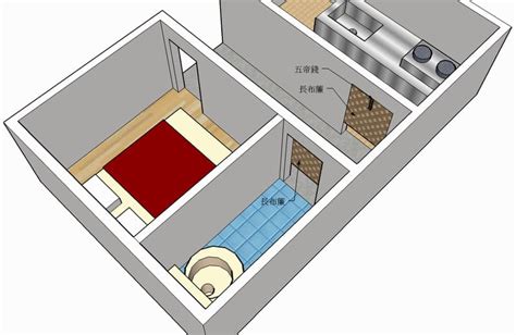 廚房對廁所|廚房門對廁所門